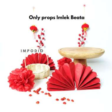 IMPODIO BEATA Paket imlek Edition - Props foto Only Props
