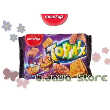 Munchys Topmix Assorted Biscuit 295gr