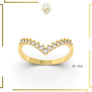 CINCIN EMAS ASLI KADAR 375 DAN KADAR 300 CINCIN AUREL VIRAL CINCIN REMAJA DEWASA CK 215 6K