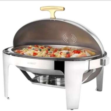 Sunnex Oval Roll Top Chafing Dish Set 9 Liter