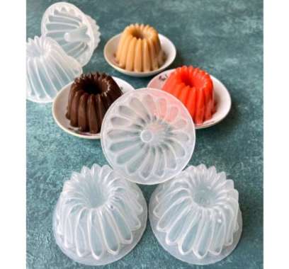 Cetakan Kue Kukus / Cetakan agar / Cetakan Puding unik / Cetakan ager / Cetakan kue mini Tulip
