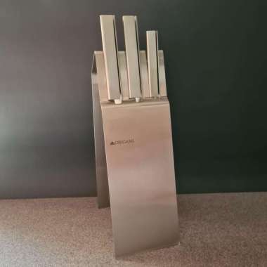 Tojiro Origami Set (Petty, Gyuto & Santoku) silver