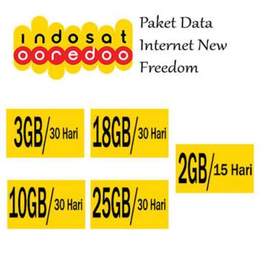Jual Indosat Paket Data Freedom Combo Perdana 2gb 15 Hari Online Maret 2021 Blibli