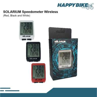 SOLARIUM Speedometer Wireless Sepeda Lipat MTB dan Road Bike Bicycle Digital Pengukur Kecepatan Sepe