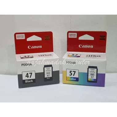 Canon Original Ink Cartridge PG 47 + CL 57 SET E400 E410 E460 E480 Multicolor
