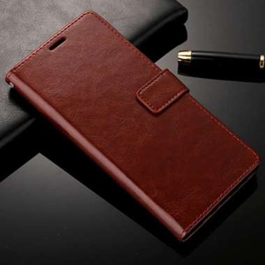 LEATHER FLIP COVER WALLET Samsung Galaxy Note 8 case hp dompet kulit Multicolor