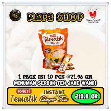 Promo Harga Tong Tji Tematik Instant Ginger Tea per 10 sachet 21 gr - Blibli