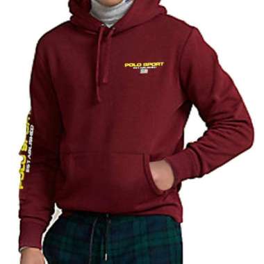 POLO - 7750.56 Hoodie Mens Polo Sport - Red L