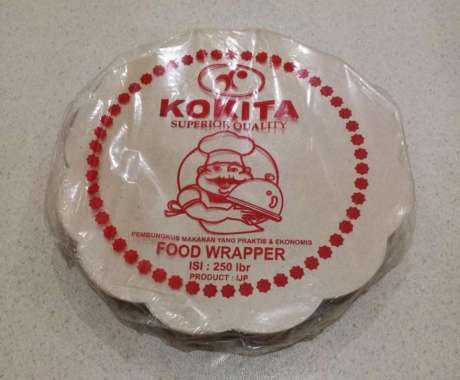 Kertas Alas Nasi Piring lidi Bambu Rotan Anyaman Plastik 250 lembar