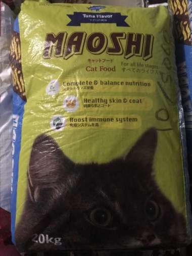 Makanan Kucing Maoshi 20kg