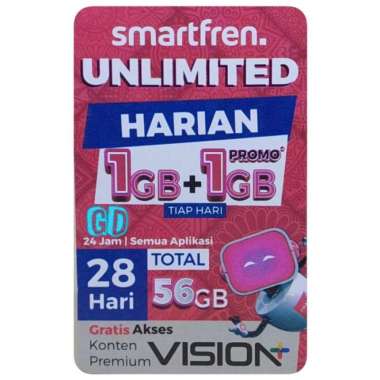 Voucher Data Smartfren Unlimited
