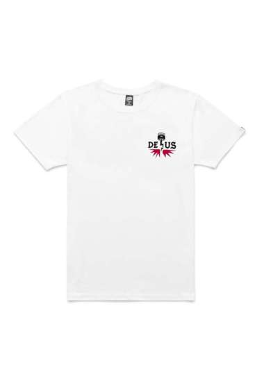 Deus Ex Machina - Deus Piston Cycles OG White S