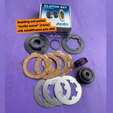 Kopling set polini molla wave utk Smallframe Vespa