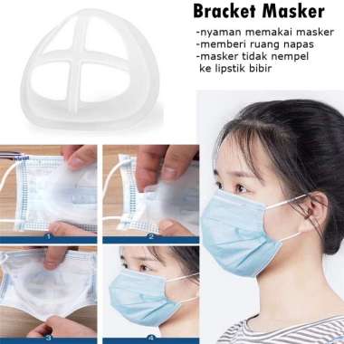 VM Bracket Masker Penyangga Masker putih