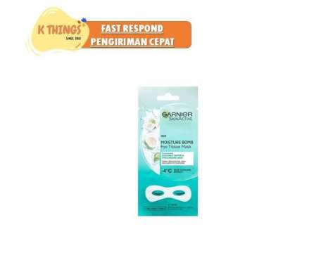 GARNIER Sheet Mask Eye Mask Masker Tissue Melembabkan Wajah Cerah ORI Eye Coconut