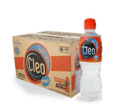 Cleo Sport Air Mineral 550ml x 24 Botol