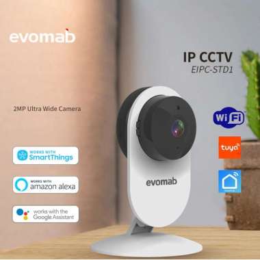 evomab Kamera IP CCTV 1080p Wifi Aplikasi Minimalis Smart Home With Motion Detector EIPC-STD1 CCTV +