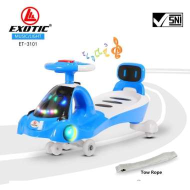 Exotic ET 3101 Mainan Mobilan Anak - SWING CAR ET 3101