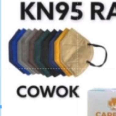 [ RAINBOW MIX ] MASKER KN95 RAINBOW EARLOOP ISI 20 / MASKER EARLOOP 3D WARNA MIX KN95 COWOK