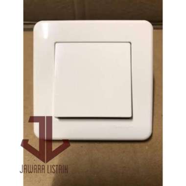 SAKLAR ENGKEL TUNGGAL SINGLE LEONA SCHNEIDER LNA0100321 PUTIH