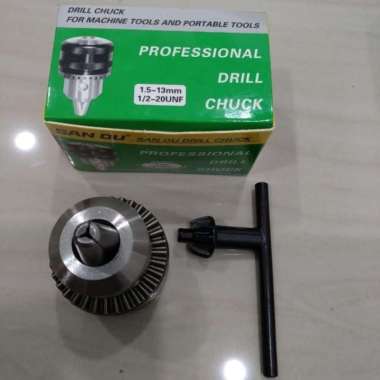 kepala bor 13mm drat san ou / chuk drill 13mm / drill chuck