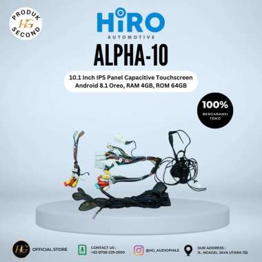 Head Unit Android Hiro Alpha 10 (second)