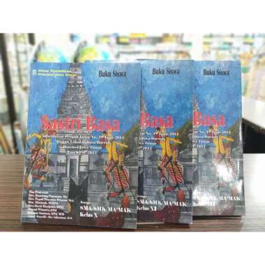 Buku Sastri Basa Jawa Kelas 10 SMA/MA - Bahasa Jawa Variant Color