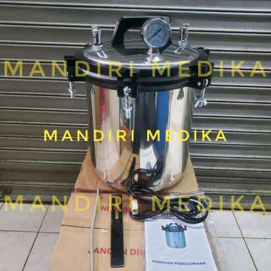 Autoclave Electric Sterilizer Elektrik Stainless 16 Liter