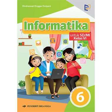 INFORMATIKA KELAS 6 SD ERLANGGA Variant Color