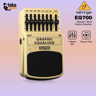 Behringer EQ700 - Graphic Equalizer Pedal Original