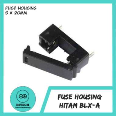 Fuse Holder PCB Tancap Kotak Sekring Sekering Kaca Gelas 5x20 mm BLX-A