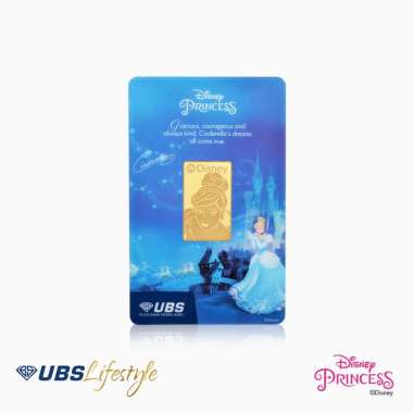 UBS Logam Mulia Disney Princess Cinderella 5 Gr