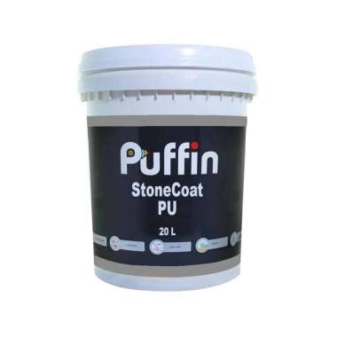 Puffin Stonecoat PU Cat Pelapis Batu Alam [20 L] Clear Gloss JABODETABEK