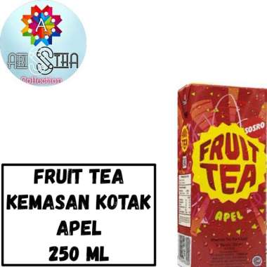 Fruit Tea Minuman Kotak Teh RTD 250 ML Apel