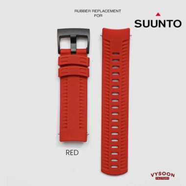 Strap Tali Karet Suunto 9 Baro Suunto 9 Non Baro Suunto Spartan Ultra Red