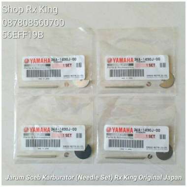 Stok Terbatas Jarum Sceb Karburator (Needle Set) Rx King, Original Yamaha Japan New Terbaru