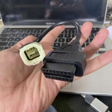 Kabel OBD2 ke 4 Pin Sepeda Motor Honda