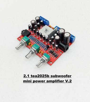 Modul 2.1 TEA2025b Mini Power Amplifier V.2