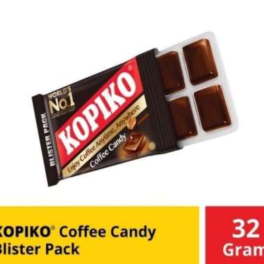 Kopiko Coffee Candy Blister Permen Kopi Pack 32 gr