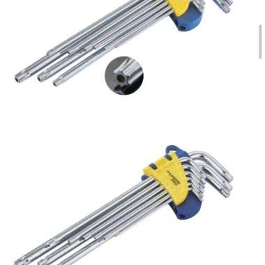 kunci L set bintang 9 pcs lakoni pro