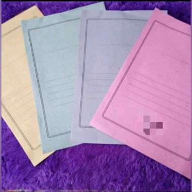 Stopmap Manila Folio / Map Manila Kertas Perpack Isi 50Pcs