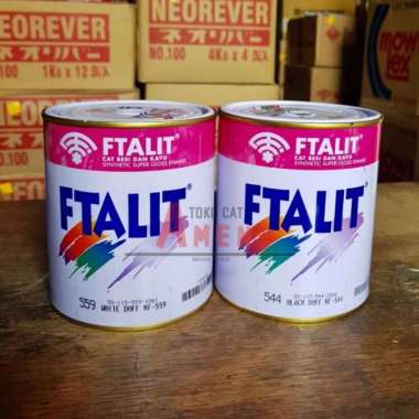 KANSAI FTALIT DOFF 1KG / CAT KAYU DAN BESI