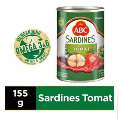 abc sardines tomat (155gr)