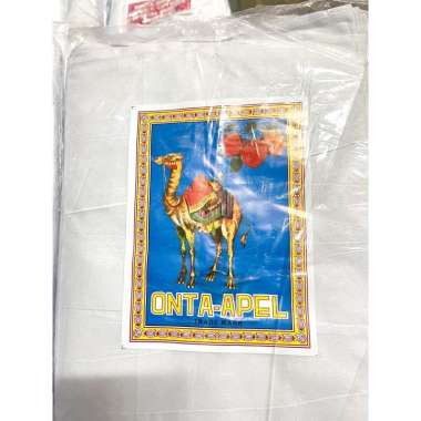 KAIN MORI / KAIN KACI / KAIN LAWON / KAFAN CAP ONTA APEL / CAP SW ONTA / CAP KELINCI LEBAR 90cm PANJ