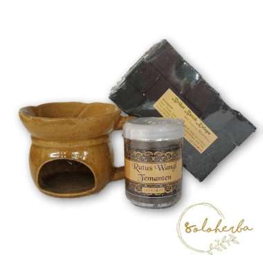 Paket Ratus Bakar Temanten: tungku, ratus, briket