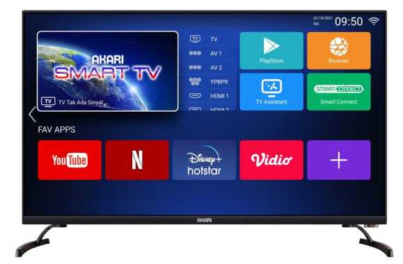 Akari Smart TV 32 Inch AT-5432S Android TV Smart Connect Digital TV
