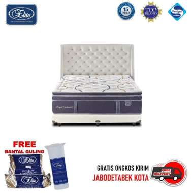 Elite Royal Continental Kasur Springbed Matras Fullset 180 Fullset