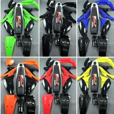Body Set Gordon KLX 150 BF Dtracker 150 Hitam