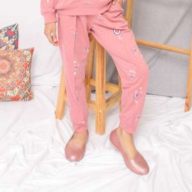 Jogger/ Celana Training Anak Perempuan Pink/ Rodeo Junior Girl Nature Vibe M