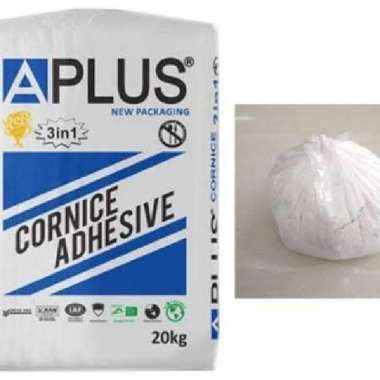 Aplus Cornice Adhesive, Tepung Gypsum Eceran 1Kg